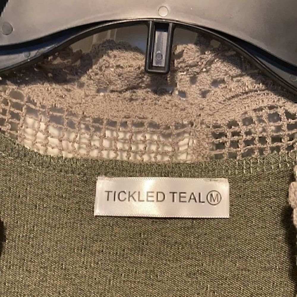 Tickled Teal medium cardigan   D - Picture 2 of 10